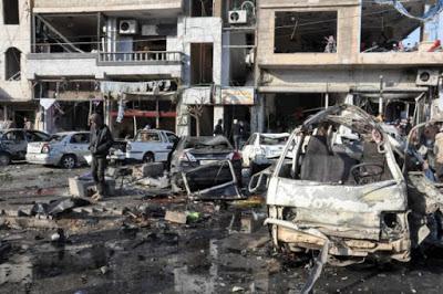 Attentato dell'Isis a Homs