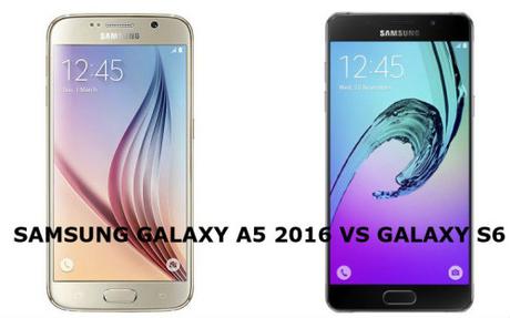 samsung galaxy a5 2016 vs galaxy s6