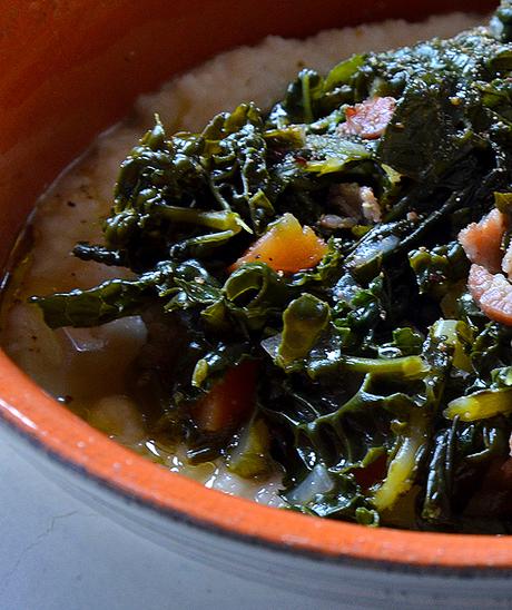 Racconti del terrore del mio primo showcooking e cucina toscana: zuppa di fagioli e cavolo nero con cantucci salati al formaggio