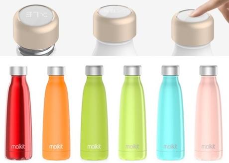 Seed bottle: come bere più acqua al giorno, divertendosi! Come bere più acqua con Seed Bottle