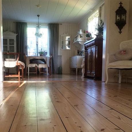 Atmosfere d’altri tempi per una bella casa svedese