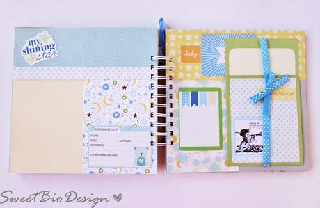 Album foto Bimbo colori Tenui - Soft colors baby Boy photo Album