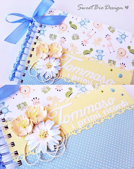 Album foto Bimbo colori Tenui - Soft colors baby Boy photo Album