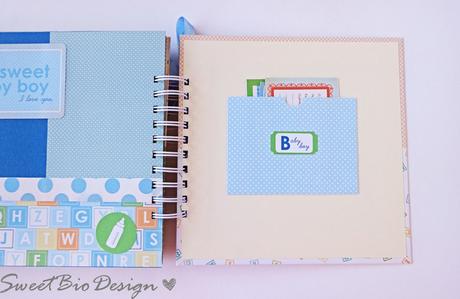 Album foto Bimbo colori Tenui - Soft colors baby Boy photo Album