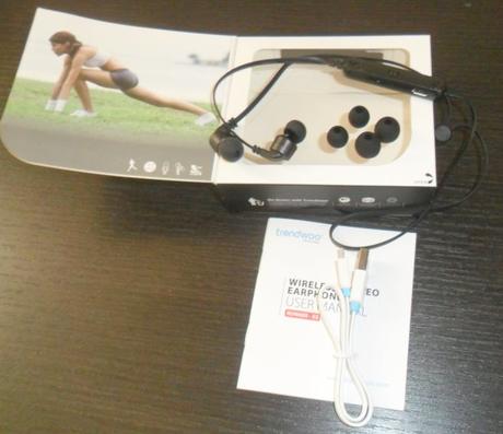 Trendwoo Runner X3 Cuffie Bluetooth 4.0 Auricolari Wireless Stereo 335