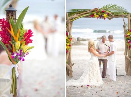 Fiori tropicali per gli allestimenti di matrimonio