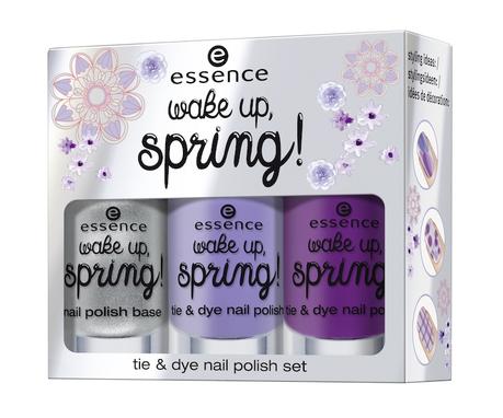 tie & dye nail polish set Essence 02 spring a-ling a-ling