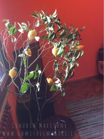 Il mio albero di limoni ad uncinetto