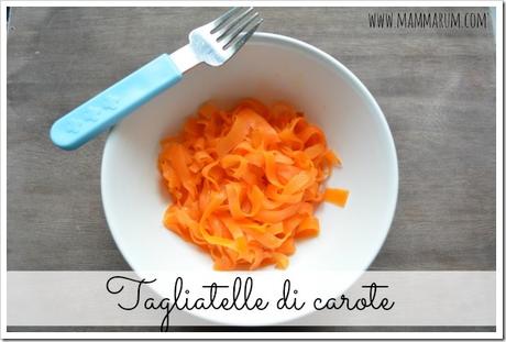 Tagliatelle di carote