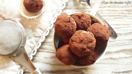 Rum & Chocolate Truffles