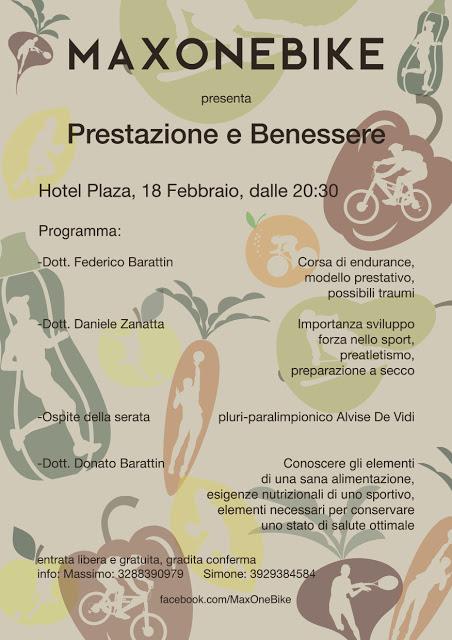 EVENTO: Benessere e Performance by MAXONEBIKE