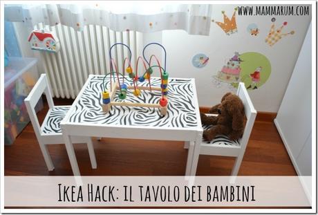 Tavolo per bambini Ikea: il restyling!