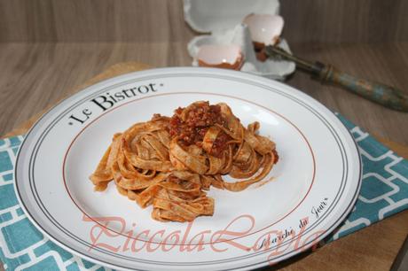 tagliatelle integrali ragù rustico (40)b