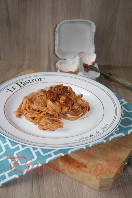 tagliatelle integrali ragù rustico (41)b