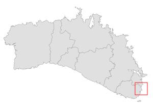 Caló de Rafalet mapa Rafalet
