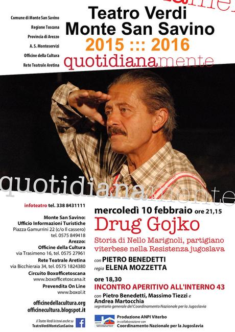 Drug Gojko al Teatro Verdi di Monte San Savino