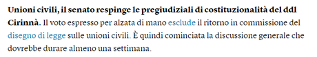 #OpenSenato goes Bagaglino: sfida all’ultima risata nel dibattito sul DDL Cirinnà