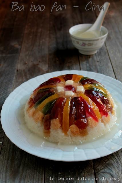 Ba bao fan -  il pudding di riso per il Capodanno cinese