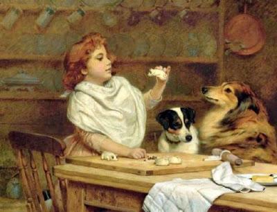 Charles Burton Barber, Victorian painter of children and pets.