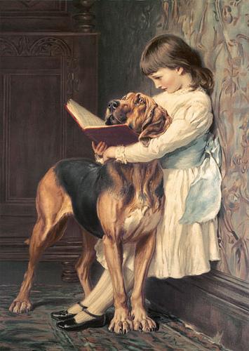 Charles Burton Barber, Victorian painter of children and pets.