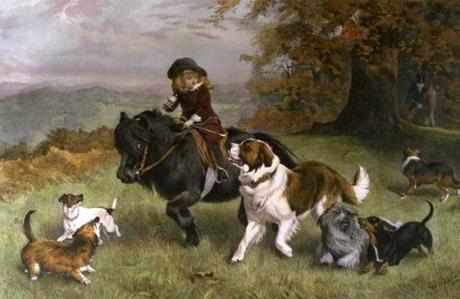 Charles Burton Barber, Victorian painter of children and pets.