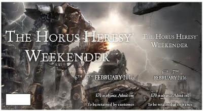 Horus Heresy Weekender 2016: report completo