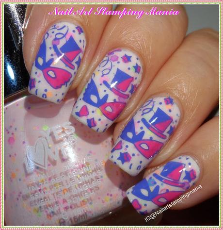 Carnival Manicure With Cici&Sisi 32 Fun Stuff (Set Jumbo 6)