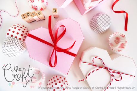DIY Heart Paper Box {Craft Cafe}