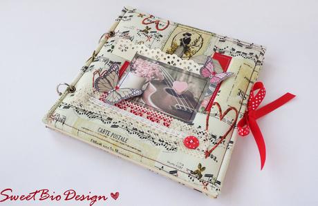 Album in Stoffa San Valentino - Valentine's Fabric Album