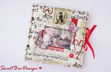 Album in Stoffa San Valentino - Valentine's Fabric Album