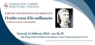 Pierfranco Bruni, Neria De Giovanni  presentano a Roma la Cartella dedicata ad Ovidio