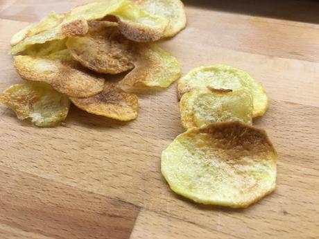 chips di patate al forno