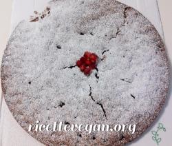 Torta Cacao e Melograno ricettevegan.org - torta cacao e melograno