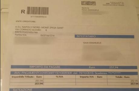 Equitalia senza freni: cartella anche a bimbo di 7 anni di Quarto Cartella Equitalia bambino