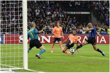 #GliAgentiRaccontano… Inter-Barcellona 3-1. La caduta degli dei! inter5