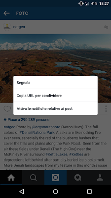 Come scaricare le foto di Instagram su Android