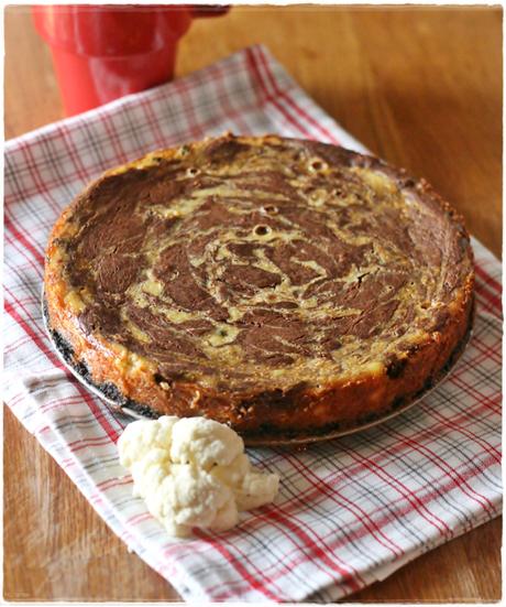 cheesecake cavolfiore e cioccolato