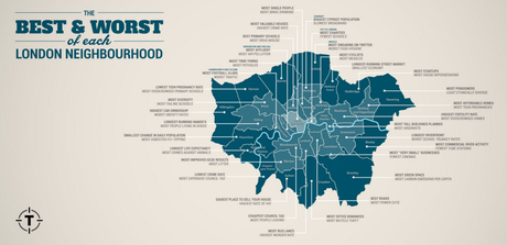 Quale Borough londinese é giusto per te? Queste mappe e strumenti possono aiutarti a scegliere il piú adatto!