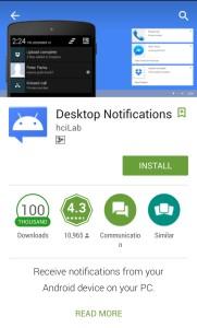 Get Android Notification Directly On Your Pc