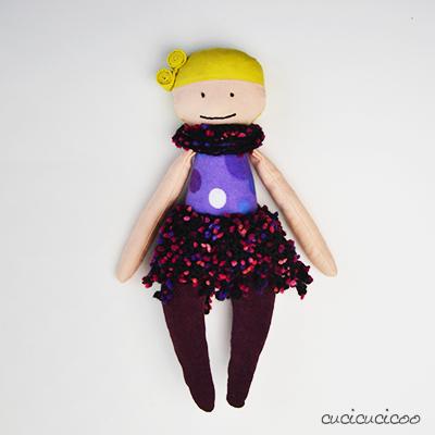 Perfettamente Imperfetta: recensione del cartamodello per bambola di stoffa | www. cucicucicoo.com 