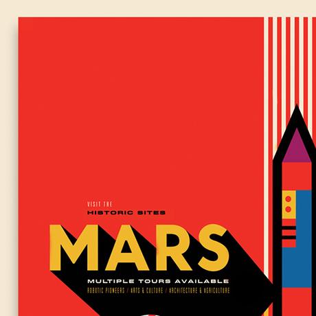 GRAFICA: I poster della NASA sullo spazio