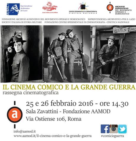 Il cinema comico e la Grande guerra… una rassegna da non perdere all’Aamod