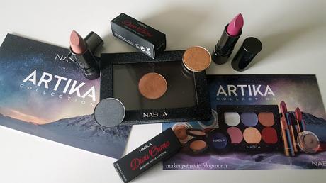Artika Collection + Christine Crème Shadow Nabla Cosmetics | Review & Swatches