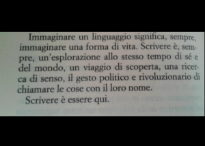 Le parole sono importanti! Le parole sono importanti!