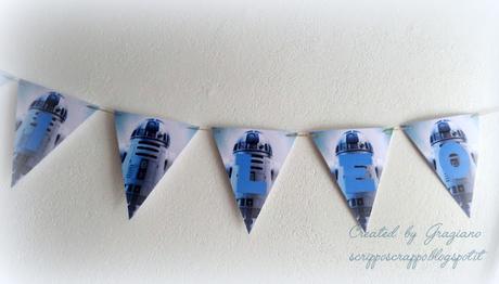 BANNER STAR WARS PER IL COMPLEANNO DI LEONARDO