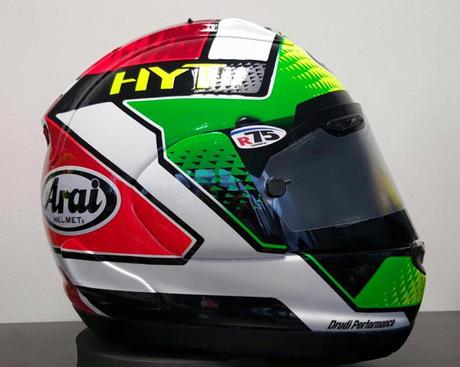 Arai RX-7V D.Giugliano 2016 by Drudi Performance - painted by DiD Design