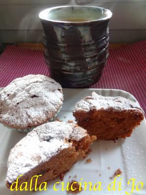 Tortine di panettone, ananas e cioccolato