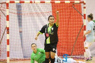 Vieira, Kick Off calcio a 5 femminile, segna il gol della vittoria 5-4 sulla Lazio Femminile