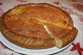 Torta delicata allo stracchino e zucchine al profumo di menta per #scambiamoci una ricetta.