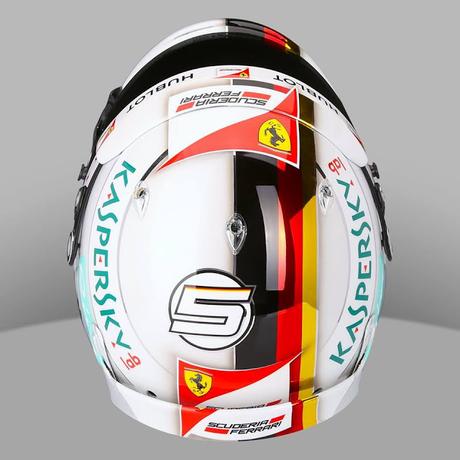 Arai GP-6 S.Vettel 2016 by Jens Munser Designs